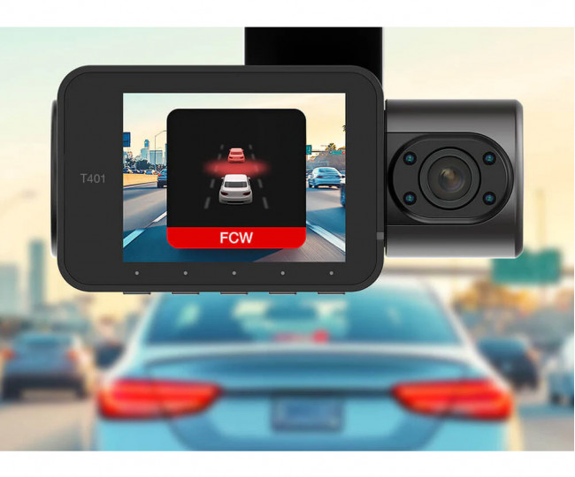 Видеорегистратор TYPE S T401 4K Dual View Dash Cam with AI